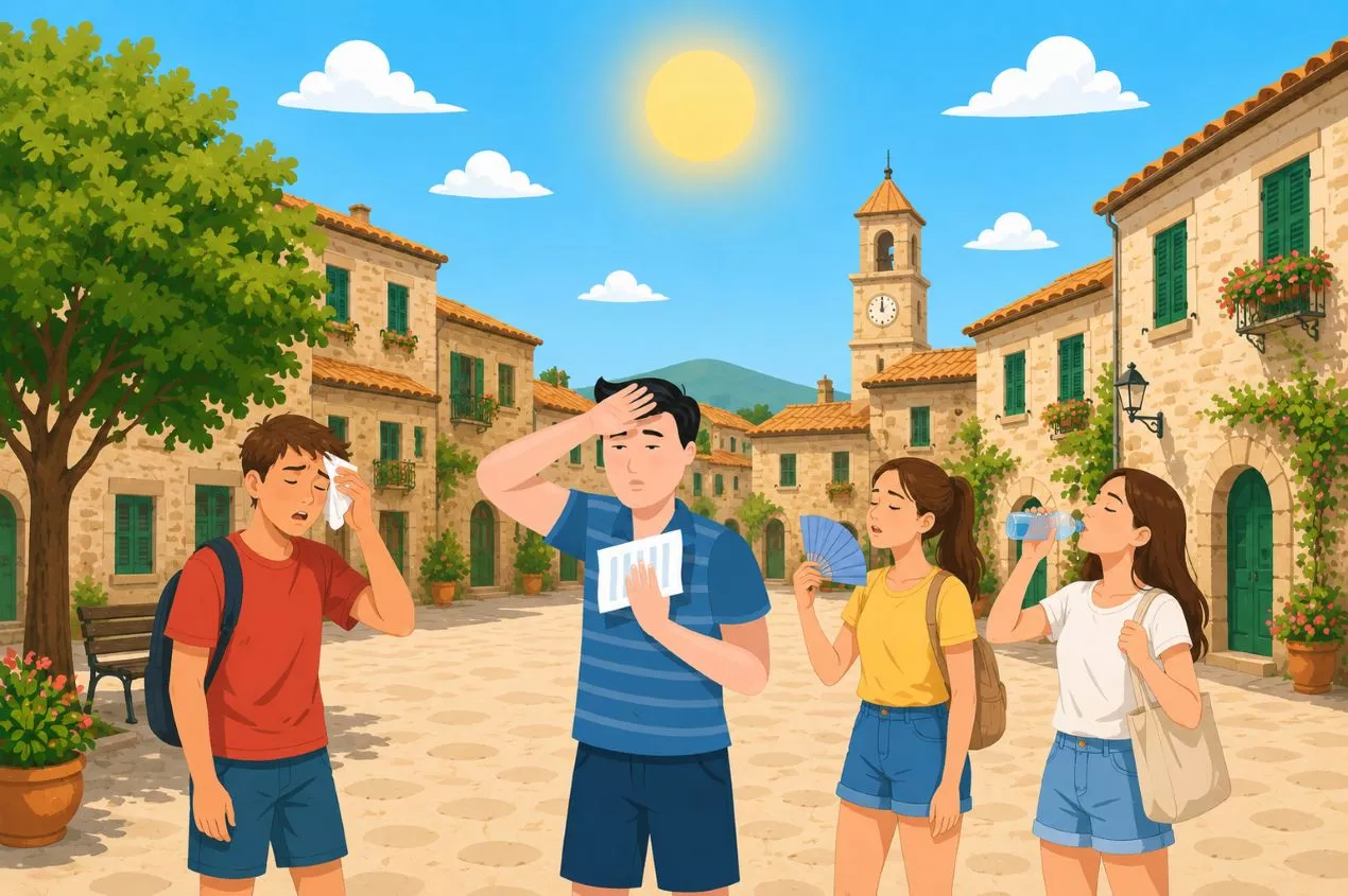 Avviso alla cittadinanza: Ondate di calore nei prossimi giorni